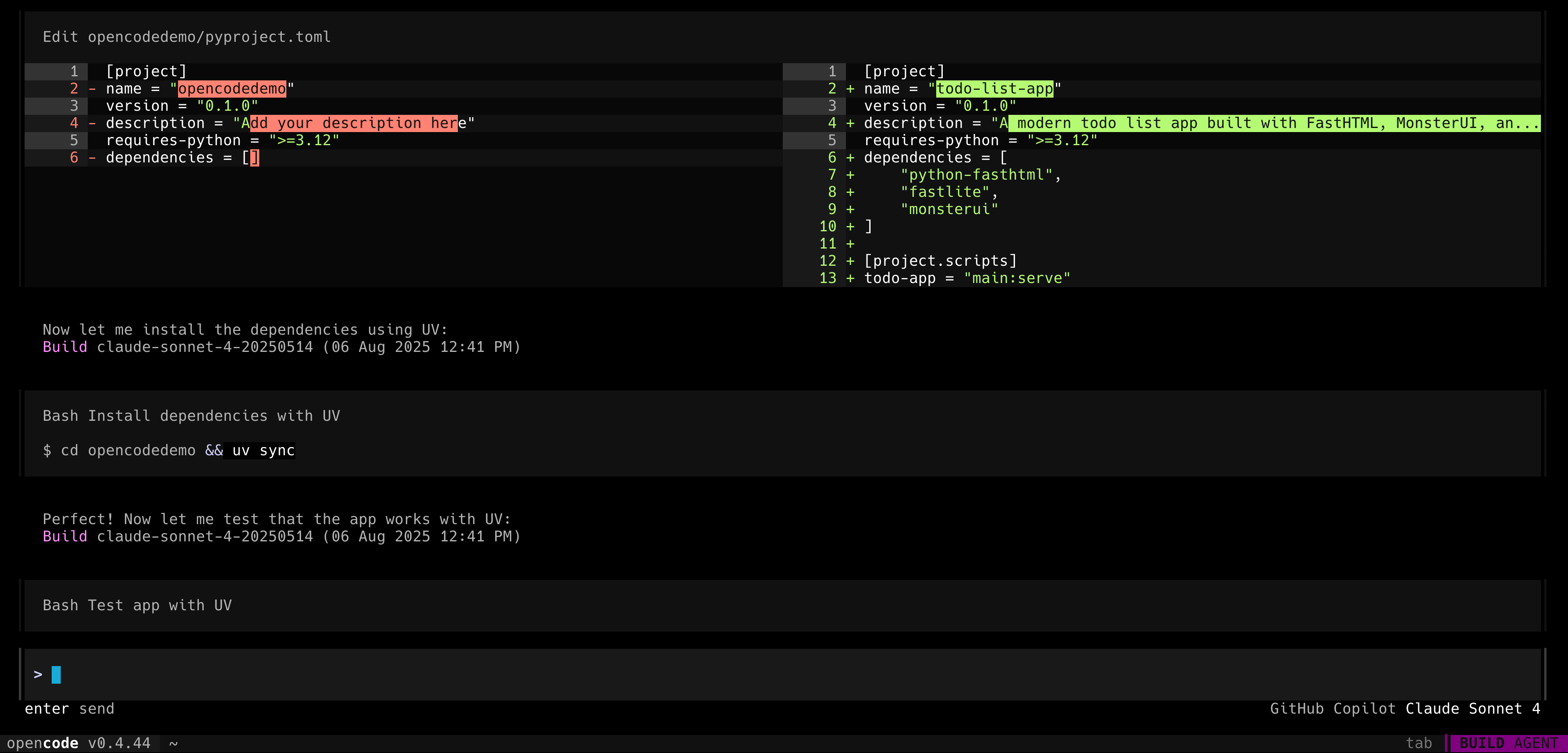 opencode Tool Review - by Eleanor Berger