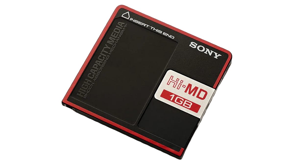 Lot De 5 Minidiscs Sony Hi-MD 1GB – Neufs Sous Blister