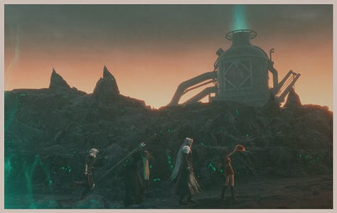Path to the Nibelheim reactor in the original game and Crisis Core