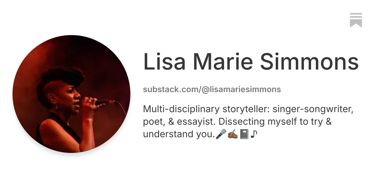 Lisa Marie Simmons | Substack