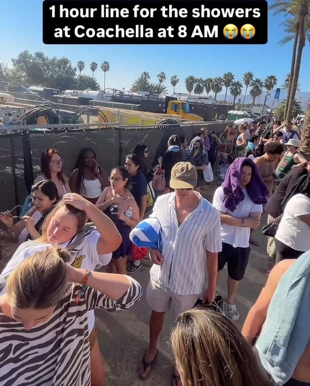 r/redscarepod - why does camping at coachella feel like military training?