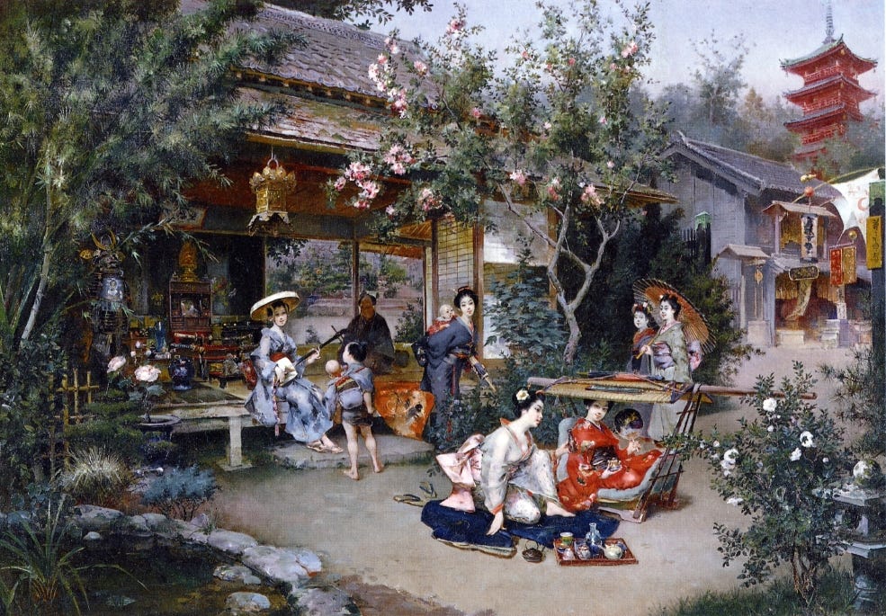 Harry Humphrey Moore's Glimpse into the Pleasure Quarters Yoshiwara