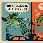 Le syndrome de la grenouille : pourquoi 90 % des entreprises meurent lentement