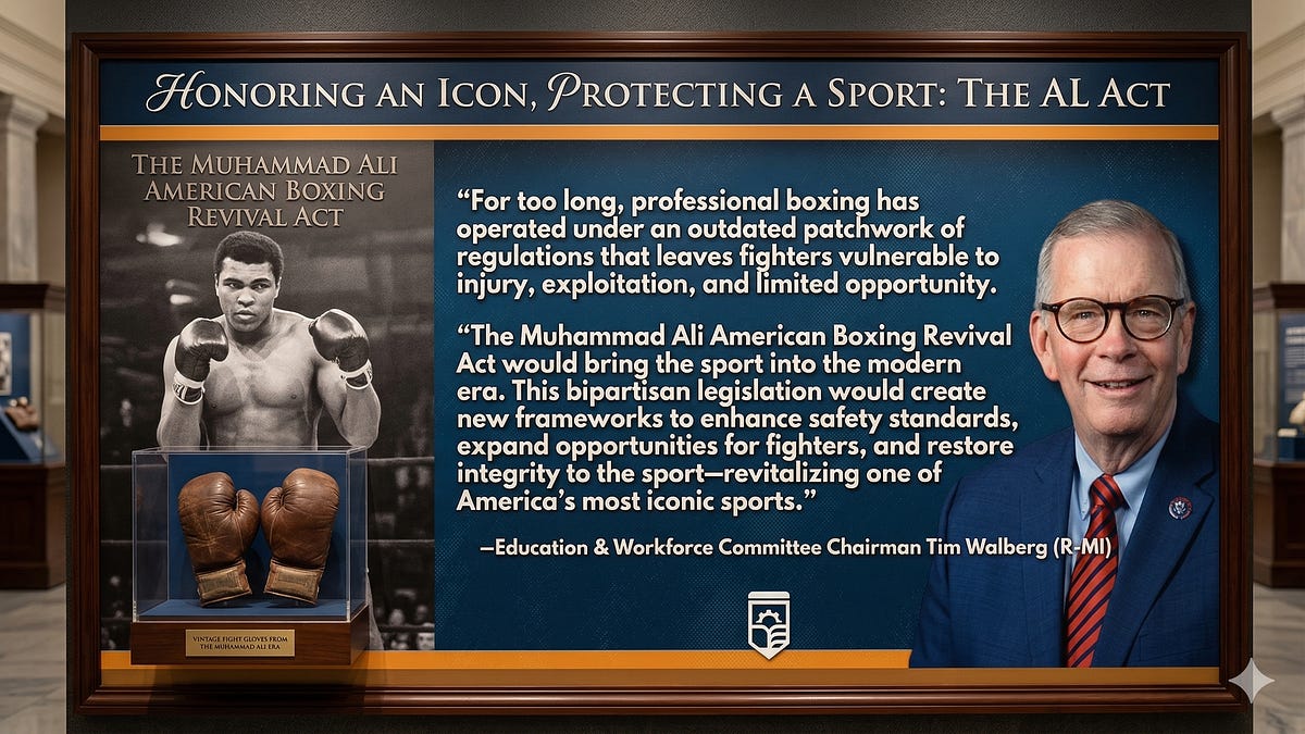 U.S. House Passes Controversial Muhammad Ali Revival Act Despite Opposition