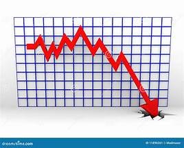 See related image detail. Falling graph stock illustration. Illustration of diagram - 11896261