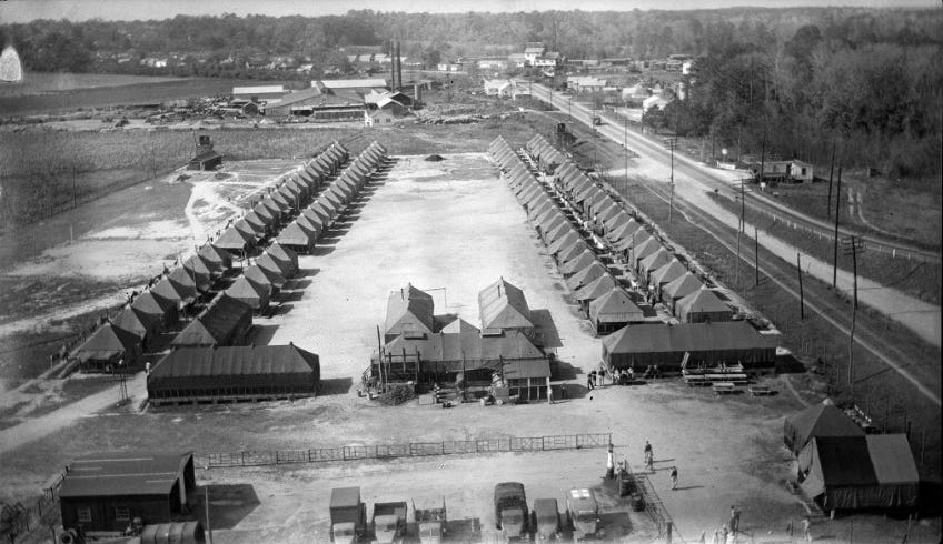 3-2-1: German POWs eating SC BBQ, a doomed Gothic church, and a