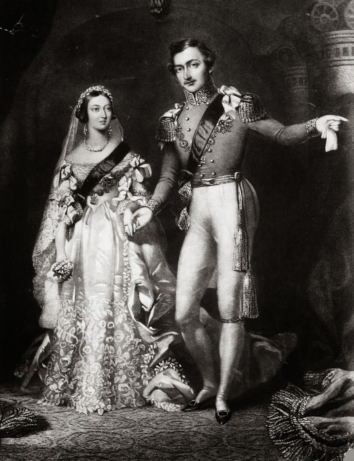 História da Moda.: A Rainha Victoria e o vestido branco de noiva