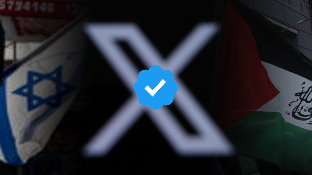 La disinformazione sulla guerra tra Israele e Hamas passa dagli account  "verificati" di X - L'analisi di NewsGuard - Open
