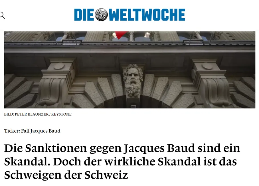 Empörung über EU-Sanktionen gegen eine weiße Schweizer Elitefigur, Schweigen über Sanktionen gegen eine schwarze Schweizer, Pro-Afrikanische Souveränitätsaktivistin