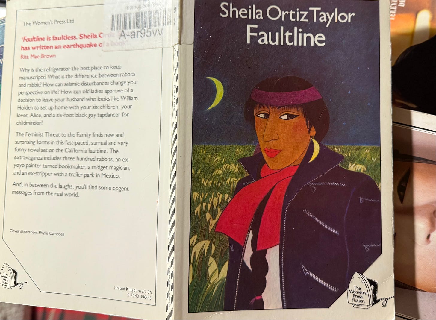cover of Faultline by Sheila Ortiz Taylor