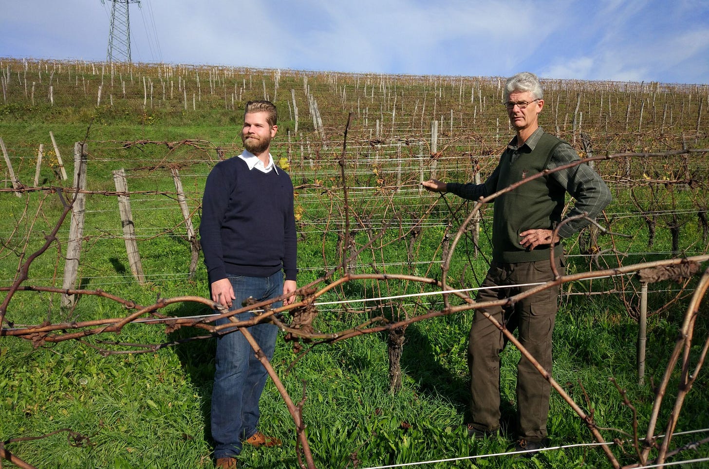 Father and Son - Valter and Klemen Mlečnik