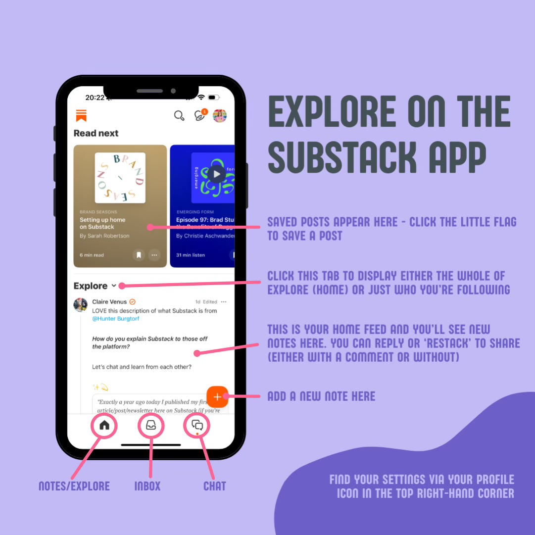 Navigating Substack as a new reader - by Clare Albans