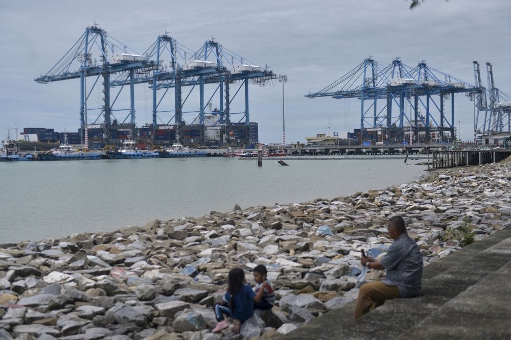 A general view of Port Klang ahead of the conditional movement control order in Klang October 8, 2020. u00e2u20acu201d Picture by Miera Zulyana A general view of Port Klang ahead of the conditional movement control order in Klang October 8, 2020. u00e2u20acu201d Picture by Miera Zulyana