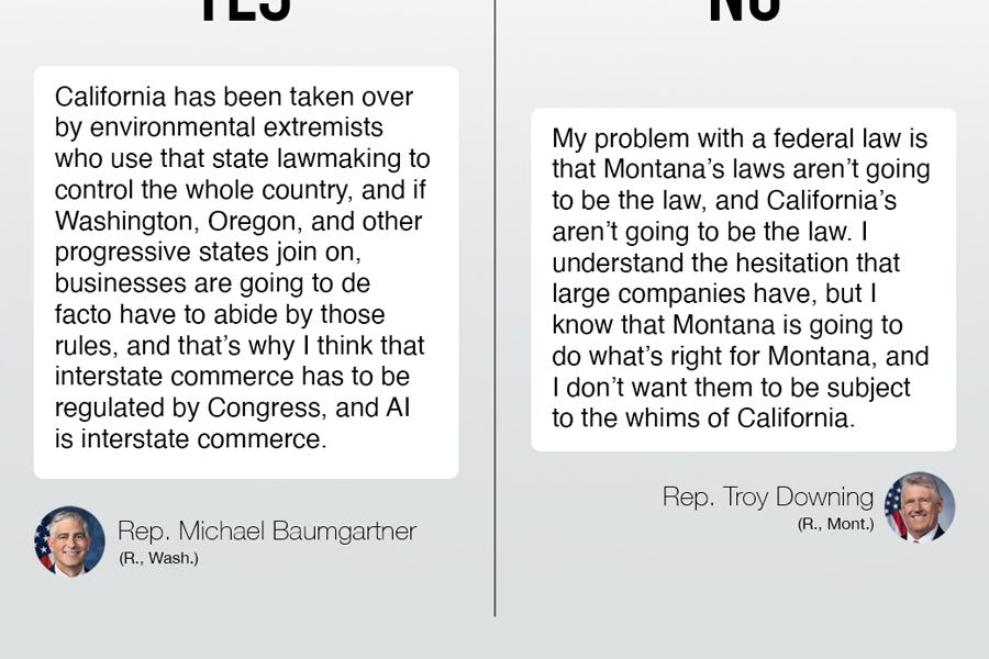 Inside the House GOP divide on a federal AI moratorium, how Democrats&rsquo; dark money was spent in 2024, and more