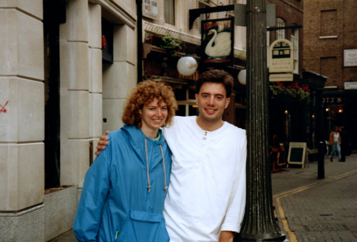 Our first trip to Europe, July 1991