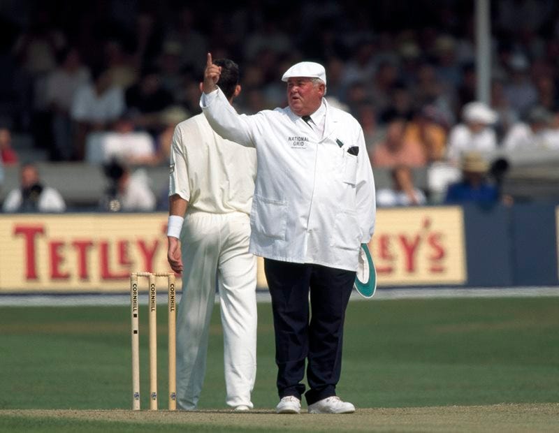 Umpire David Shepherd Umpire David Shepherd