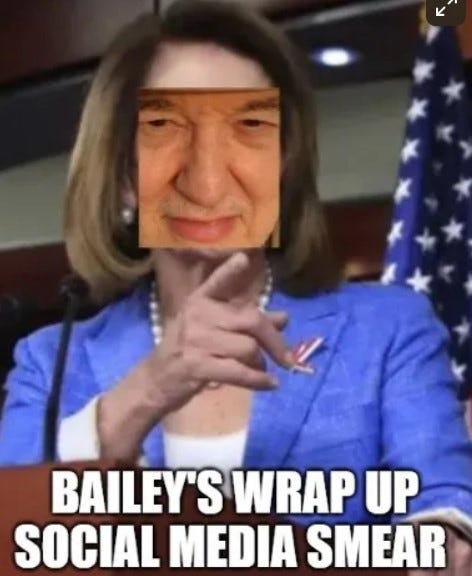 Bailey's Photo Psyop Part 2 - The Wrap up Smear