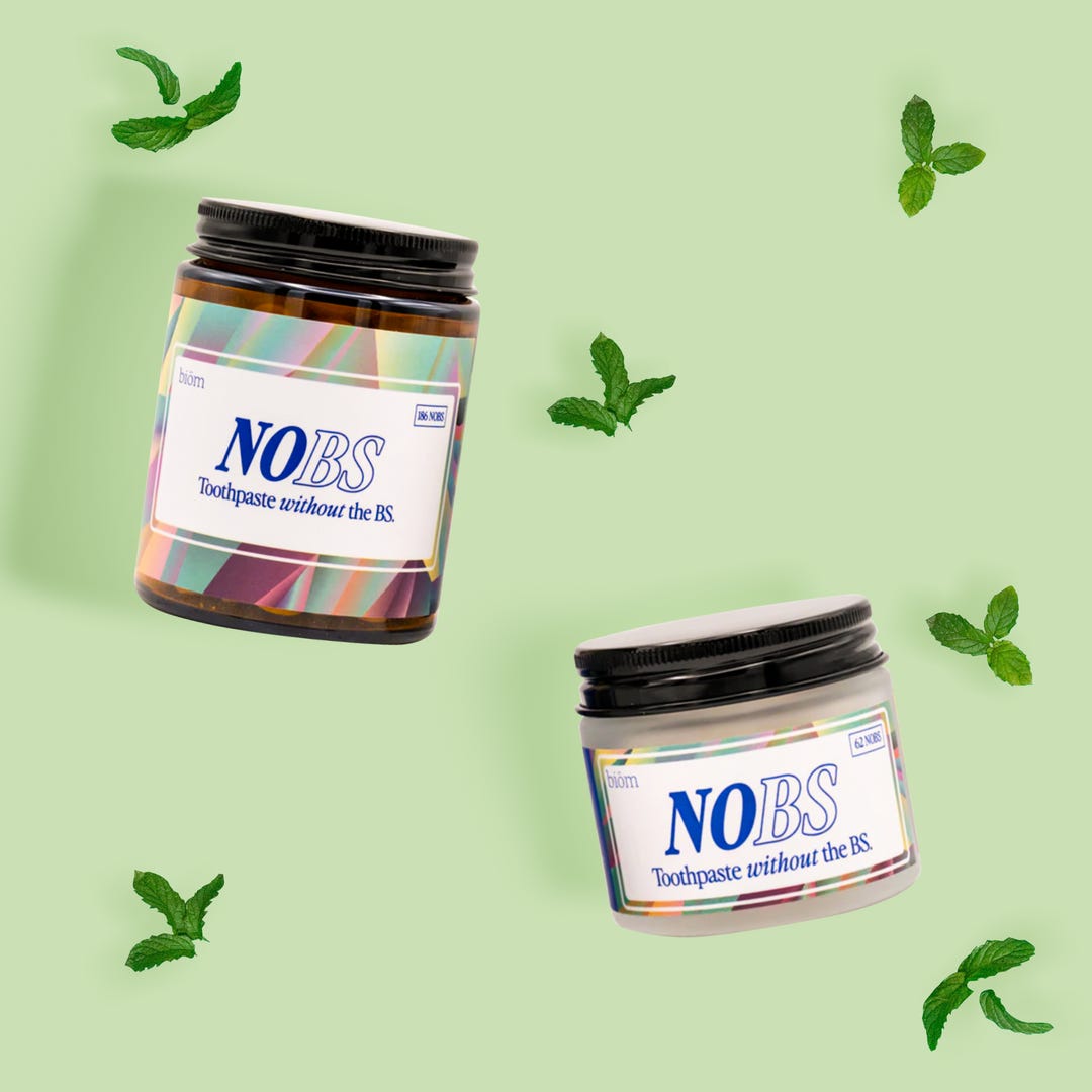 NOBS Toothpaste Tablets NOBS Toothpaste Tablets