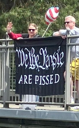 More signs, Honk if you never drunk-texted war plans!