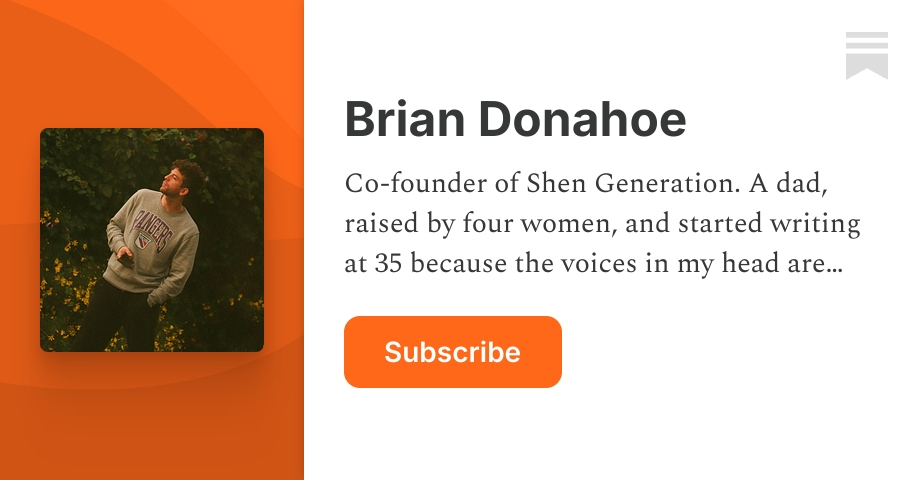 Brian Donahoe | Substack