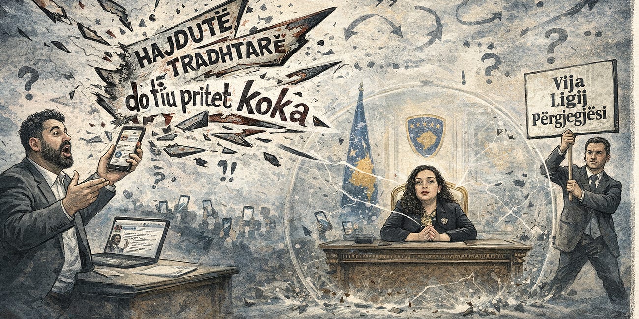 Inside Kosovo’s Latest Speech Crisis