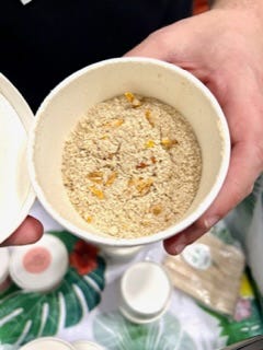 Up n mellow nut porridge