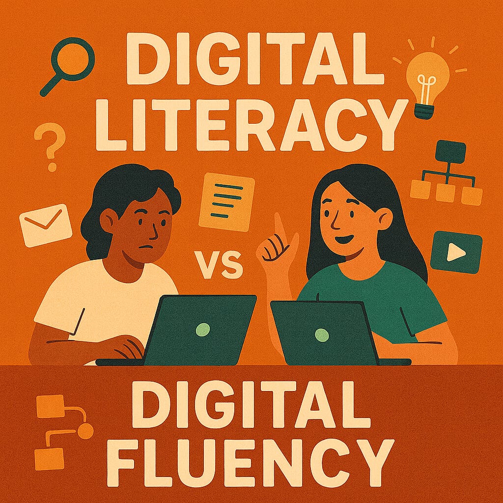 From Digital Literacy to Digital Fluency - by Robert Wilson