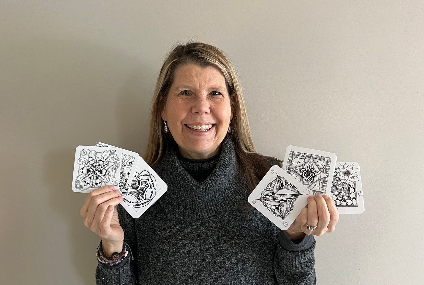ellen ransom moore zentangle doodle artwork