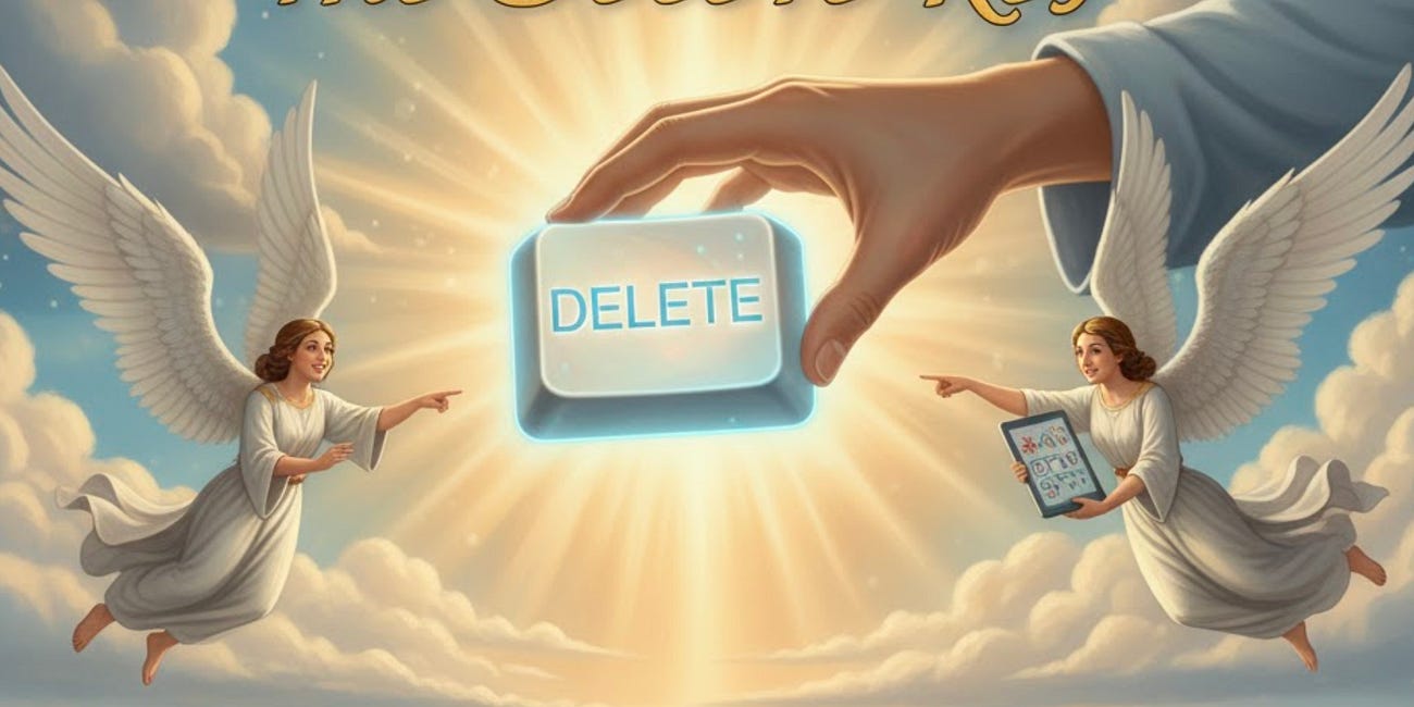 Why G*d gave us the DELETE key. 