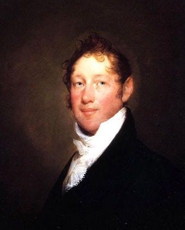 Colonel Israel Elliot Trask by Gilbert Stuart