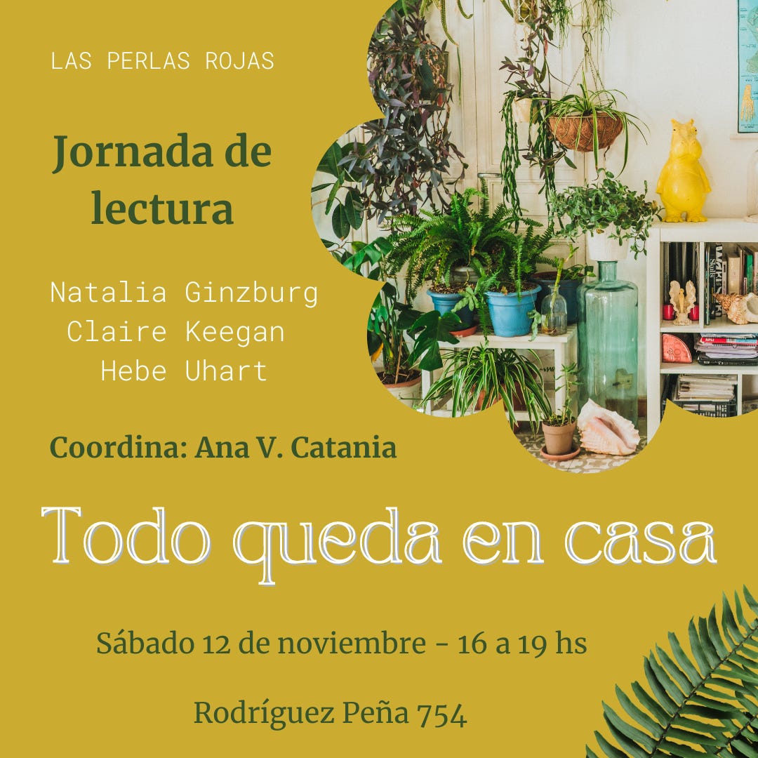 Flyer jornada noviembre: Todo queda en casa