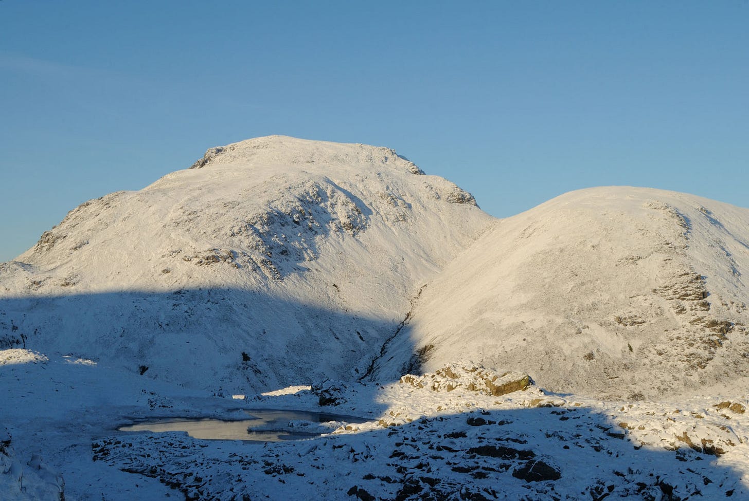 snowy mountain
