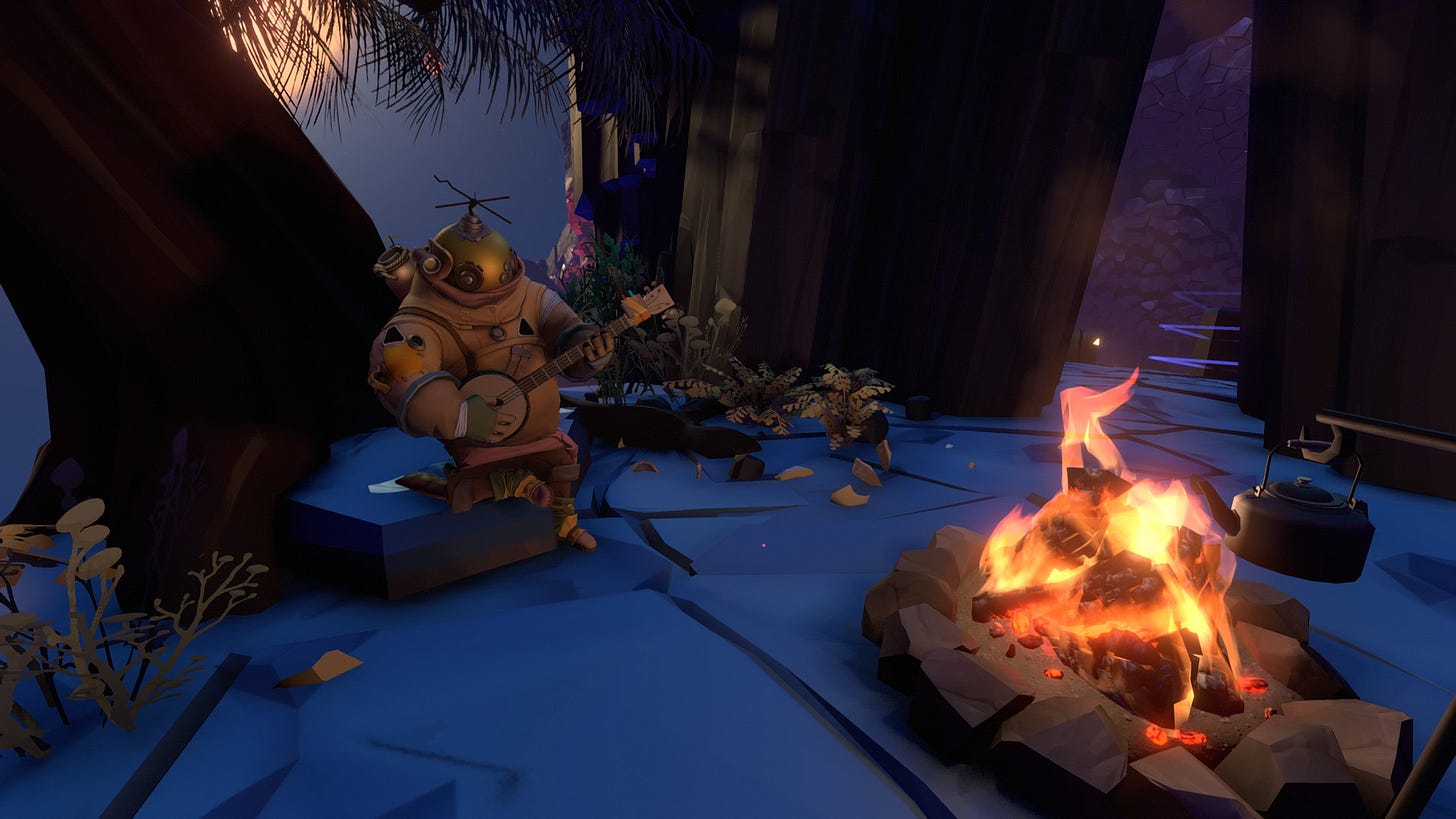 still from 2019 video game Outer Wilds