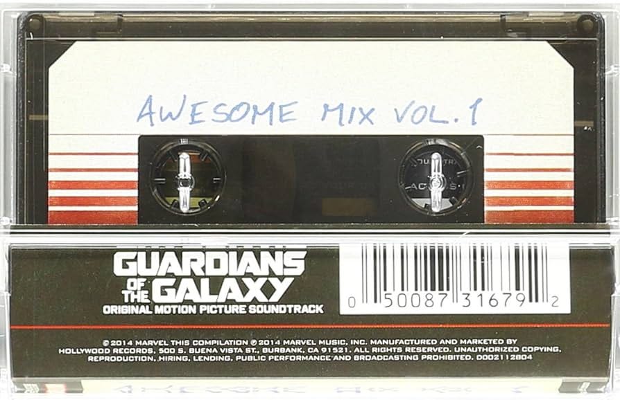 Guardians Of The Galaxy: Awesome Mix Vol. 1 [CASSETTE]: Amazon.co.uk: CDs &  Vinyl