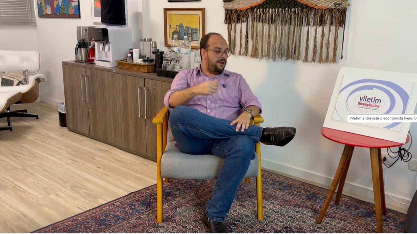 Viletim entrevista o economista Ivens Oliveira