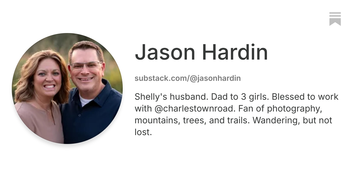 Jason Hardin | Substack