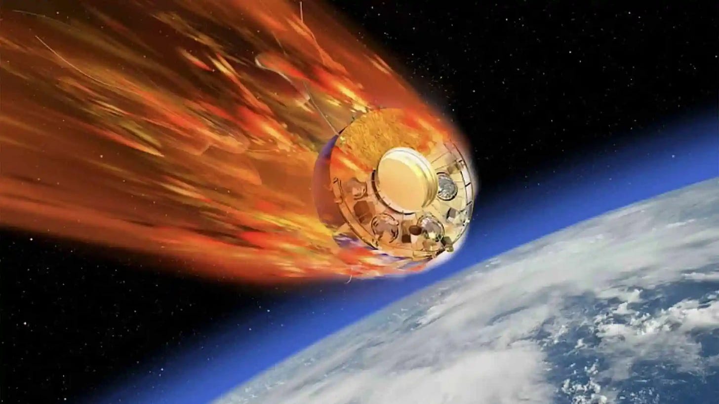 Sonda soviética Kosmos 482 cai na Terra após 53 anos e intriga  especialistas | O TEMPO
