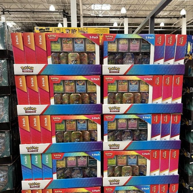 Pokemon TCG 151 Mini Tin Bundle at Costco