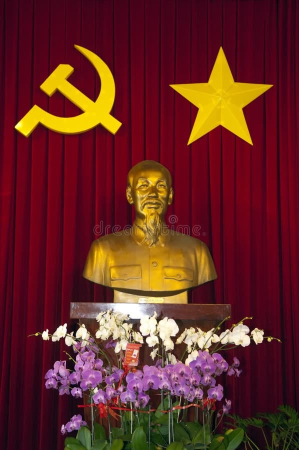 SAIGON Bust of Ho Chi Minh editorial image. Image of asian - 18650200