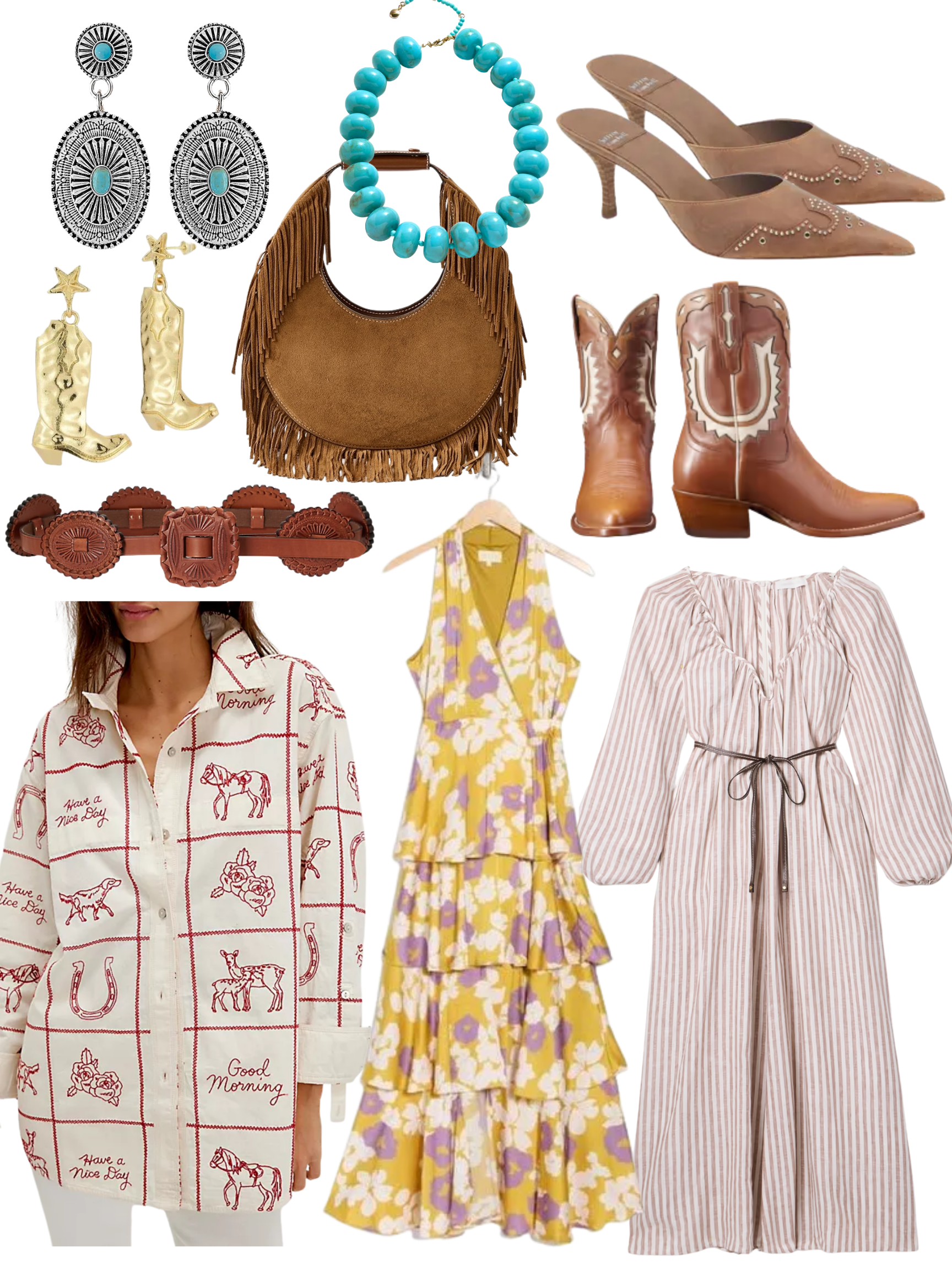 How to Nail Western Wedding Guest Dressing