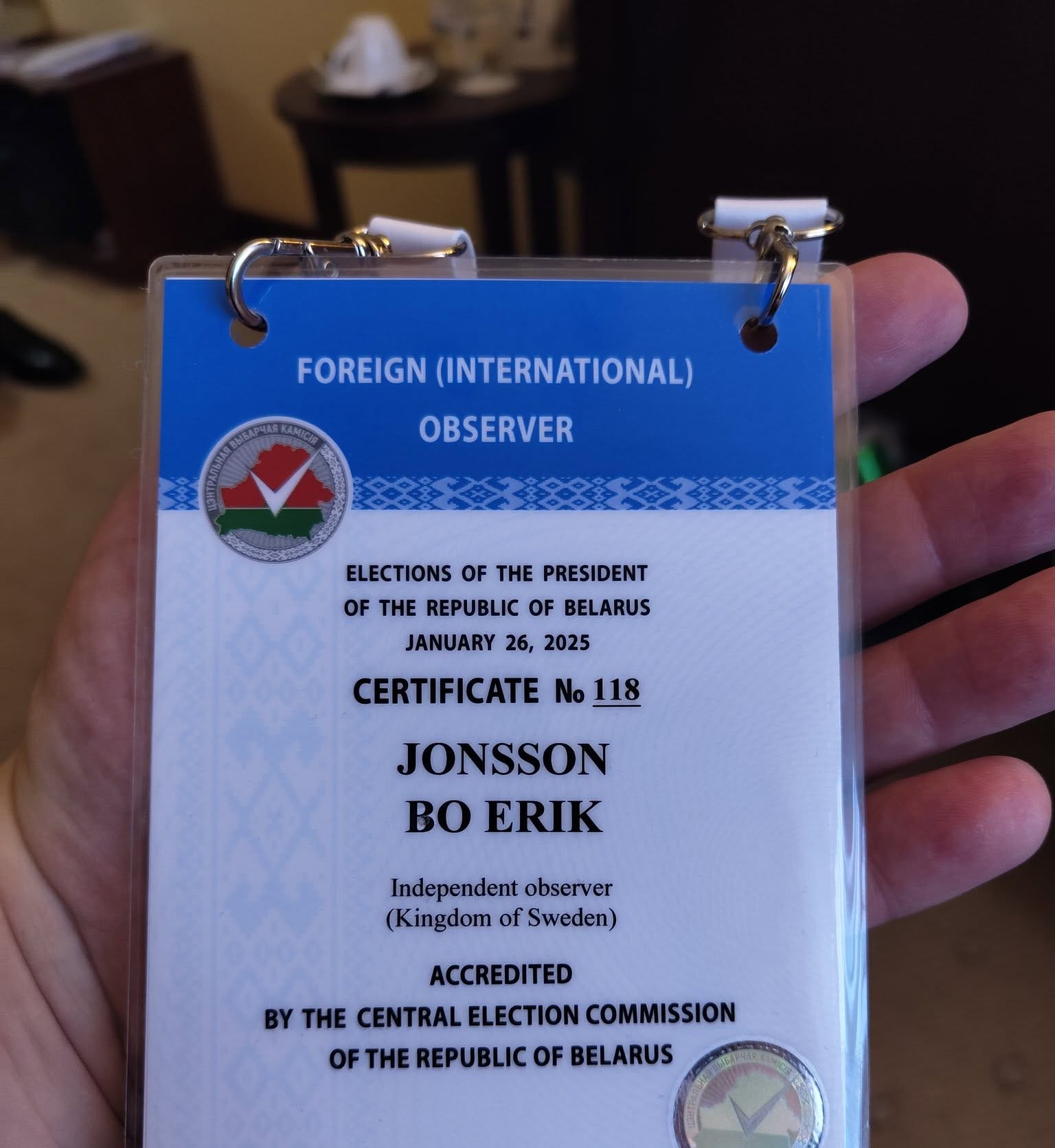 Sex år av diplomati