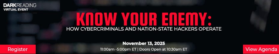 Know Your Enemy: How Cybercriminals and Nation-State Hackers Operate (Nov. 13th)