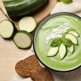 Zucchini Basil Soup