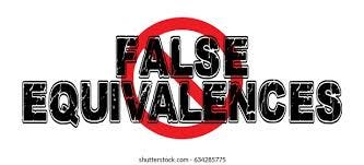 Ban False Equivalences Logical Fallacy ...