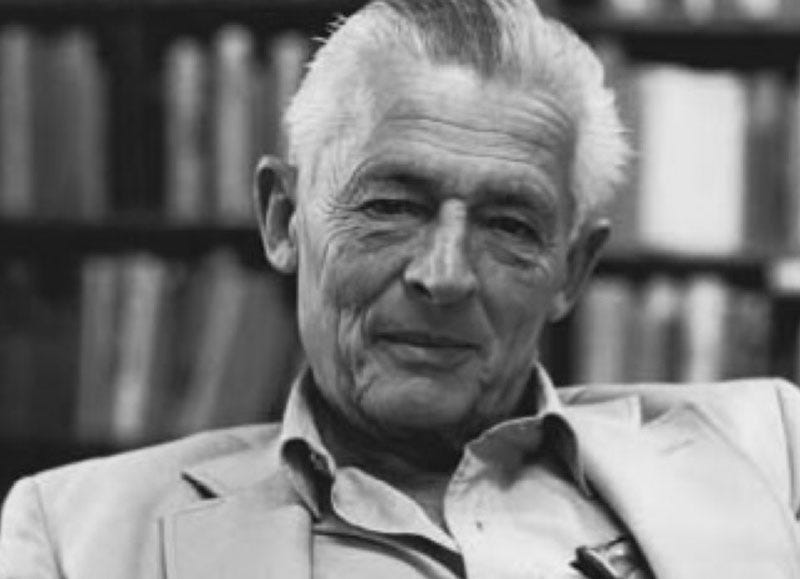 Literary academic Ian Watt