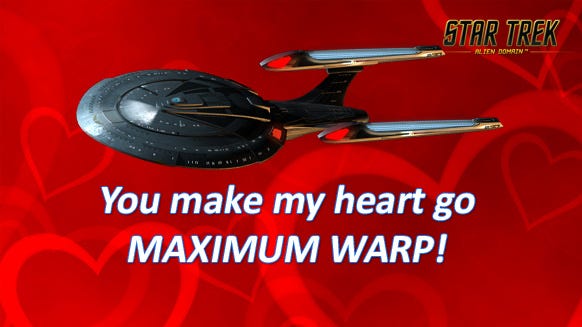 Image result for star trek valentine