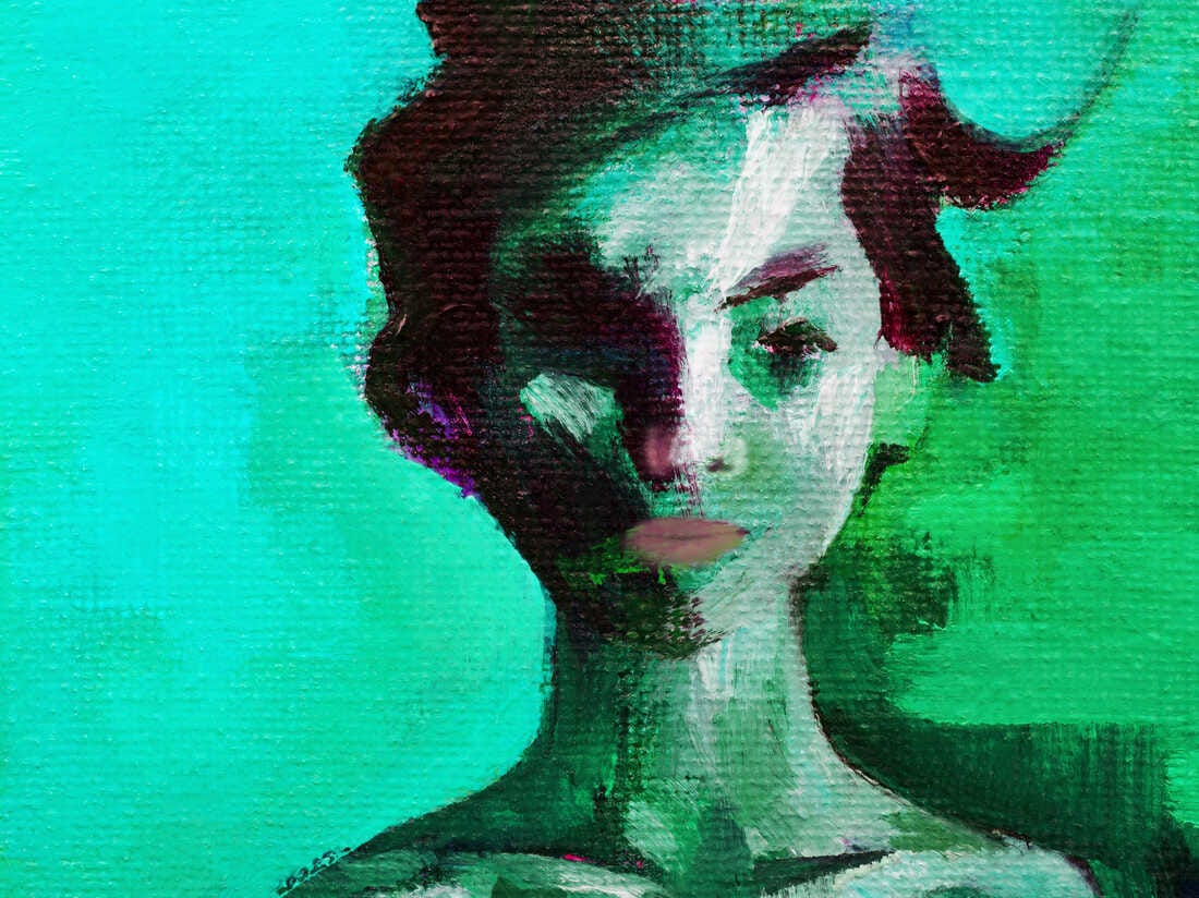 Painting of a woman