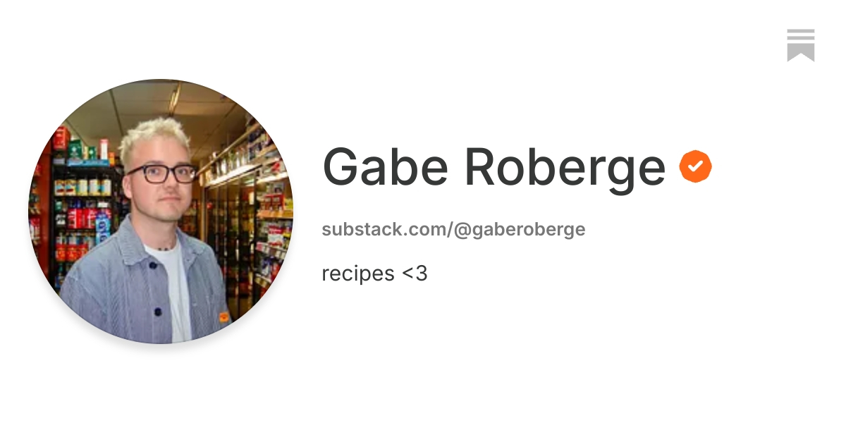 Gabe Roberge | Substack