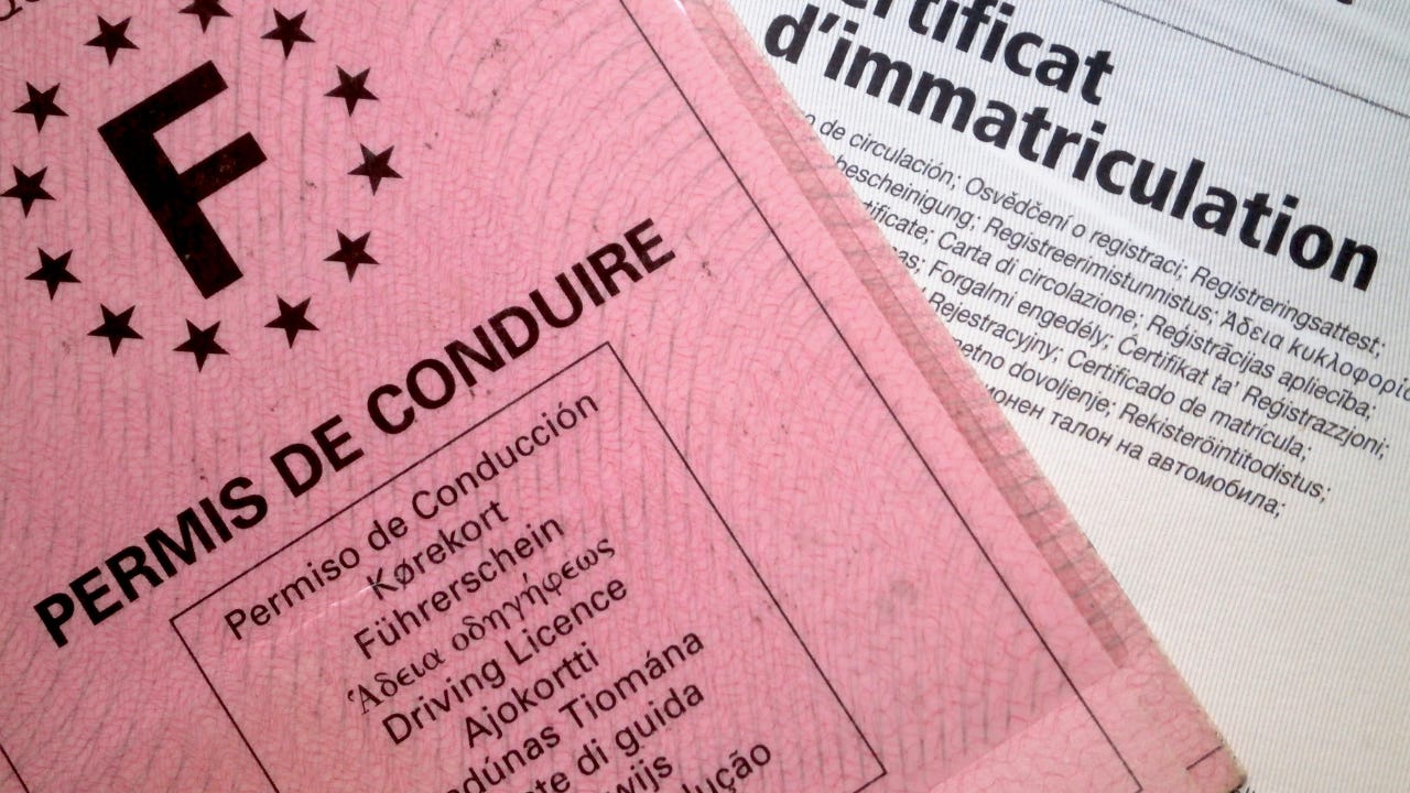 French driving license