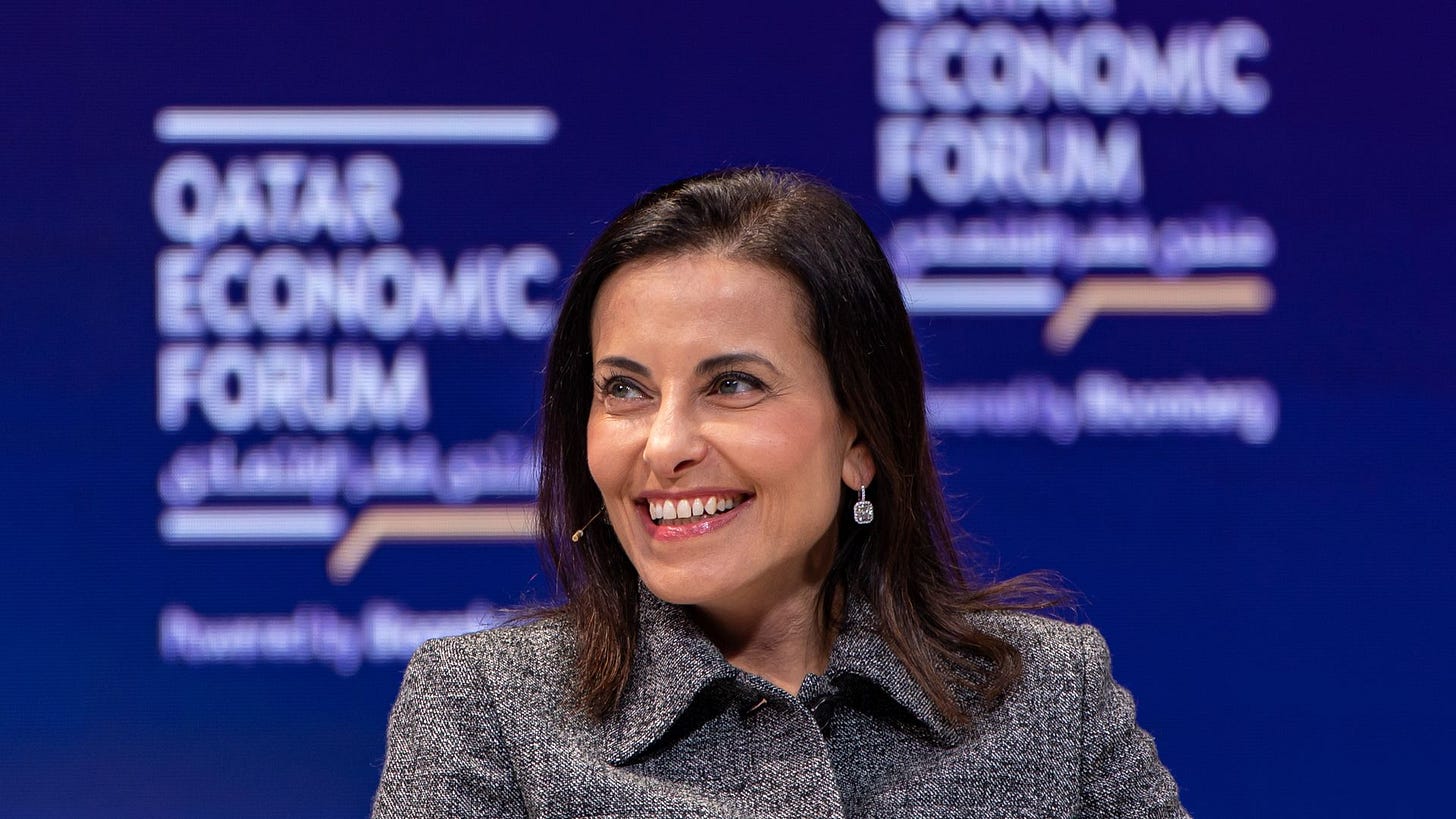 Dina Powell McCormick, vice chair of BDT and MSD Partners, at the Qatar Economic Forum in Doha, Qatar, on May 15, 2024.